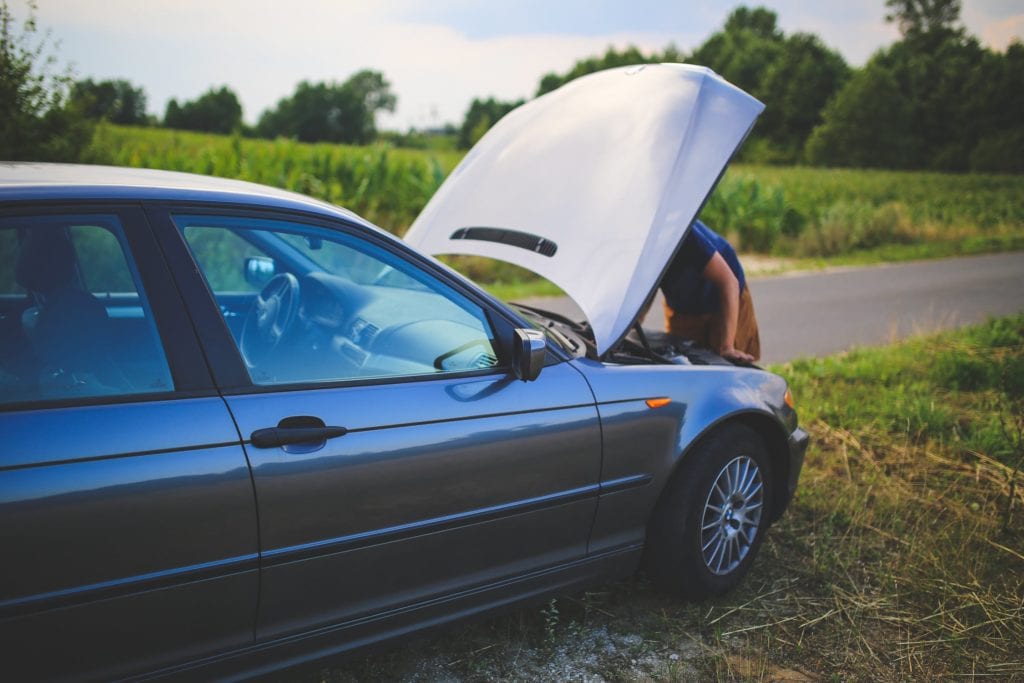 always move your vehicle to safety in the event of a car accident